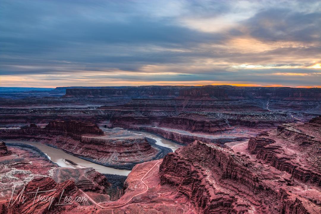 Dead horse point at Sunset...